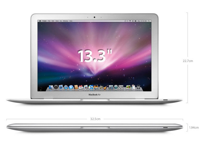 Apple MacBook Air is the thinnest laptop ever